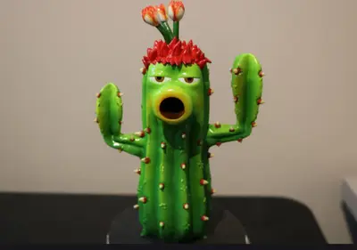 Cactus Plants Vs Zombies Archivo Stl Para Impresion 3D