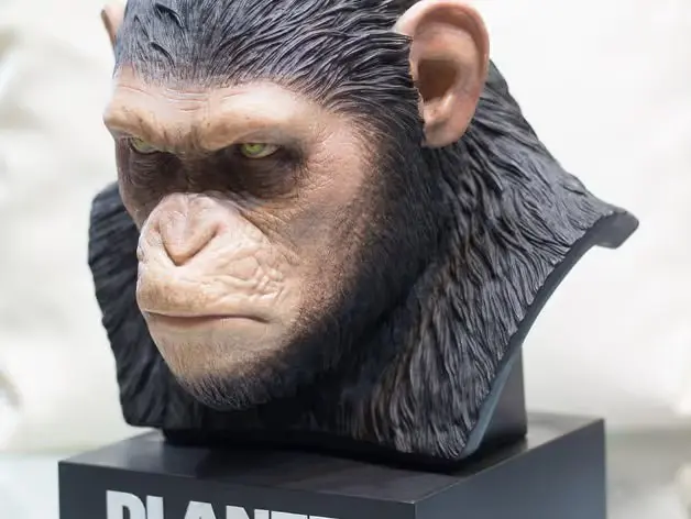 Caesar Planet Of The Apes Archivo Stl Para Impresion 3D