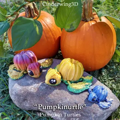 Calabaza Flexible Archivo Stl Obj Para Impresion 3D