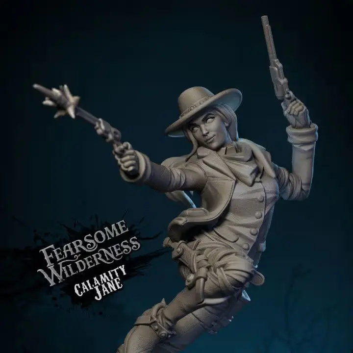 Calamity Jane Archivo Stl Para Impresion 3D