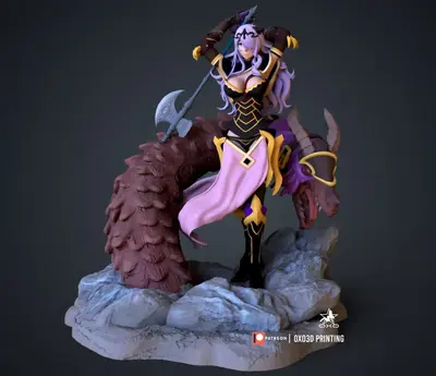 Camilla Fire Emblem Archivo Stl Para Impresion 3D