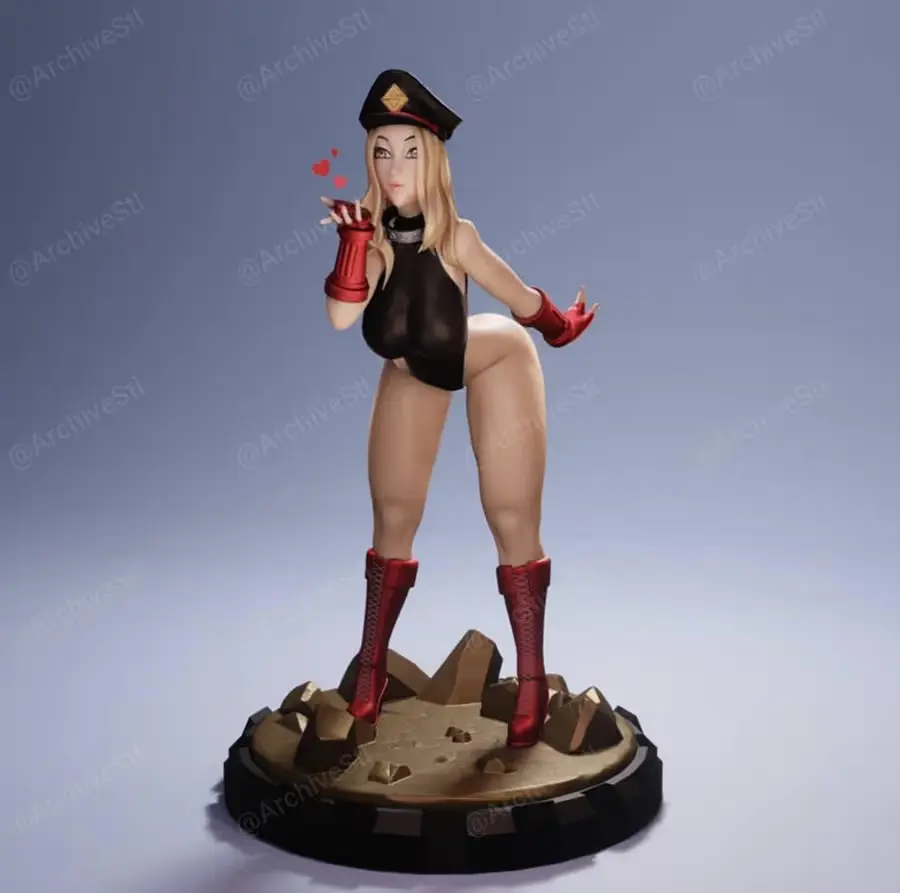 Cammy Camie Archivo Stl Para Impresion 3D