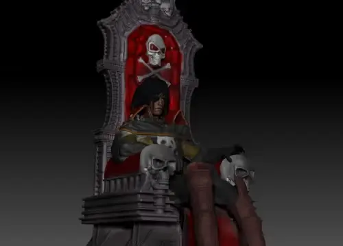 Capitan Harlock Space Pirate Stl Obj Impresión 3d