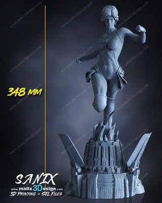 Captain Marvel Archivo STL Impresión 3D