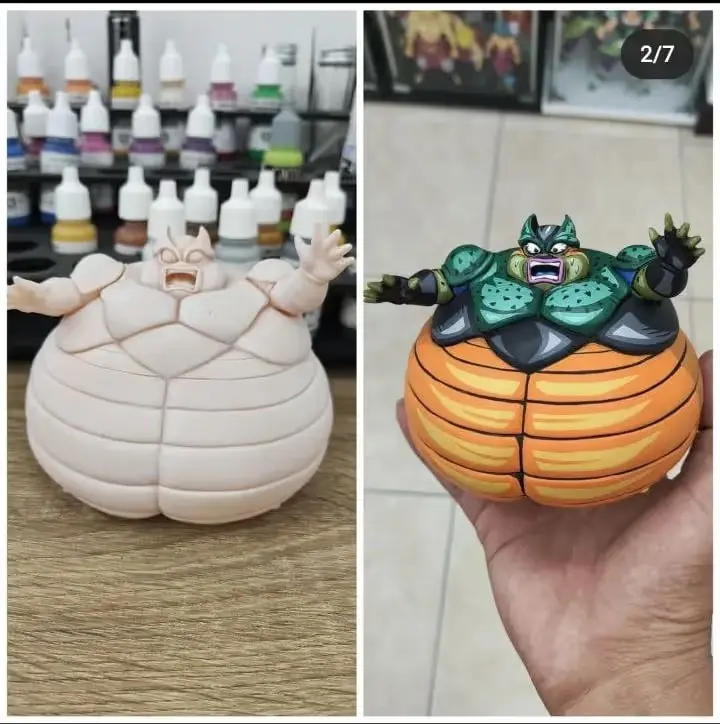 Cell Explotando Dbz Archivo Stl Para Impresion 3D