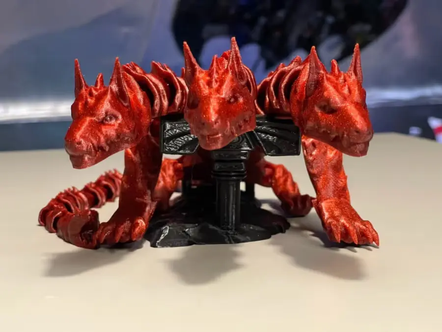 Cerberus Archivo Stl Obj Para Impresion 3D