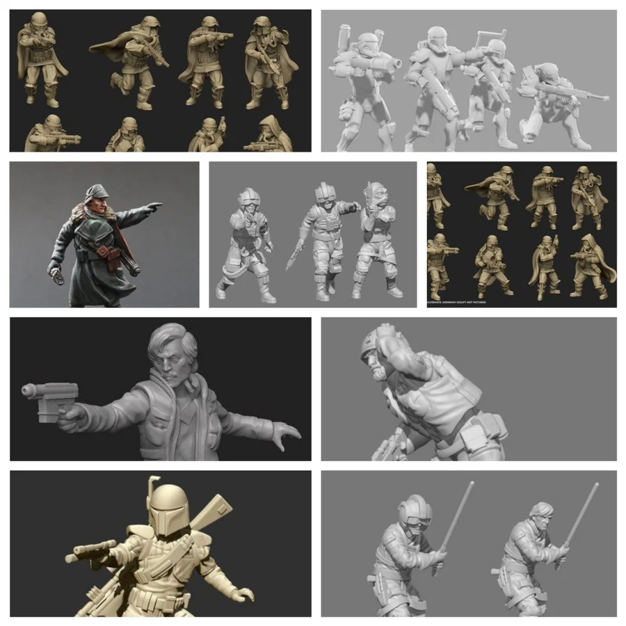 Champion Crusader Diorama Archivo STL Impresión 3D