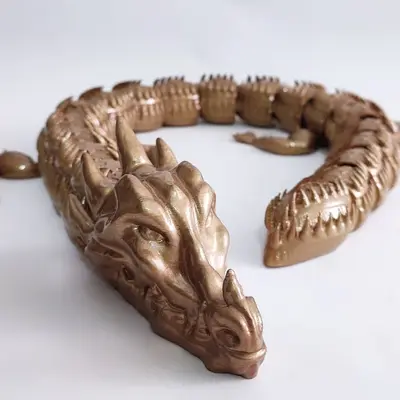 Character Dragon Archivo STL OBJ para Impresion 3D