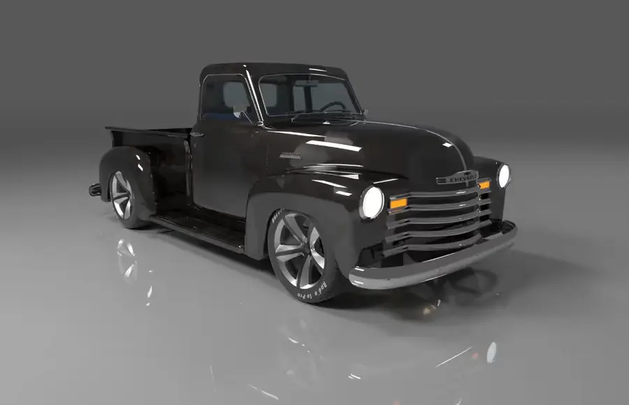 Chevy Truck 1957 Archivo Stl Para Impresion 3D