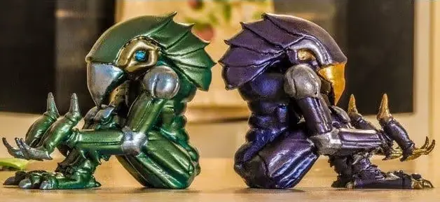 Chozo Estatua Soporte Celular Archivo Stl Para Impresion 3D