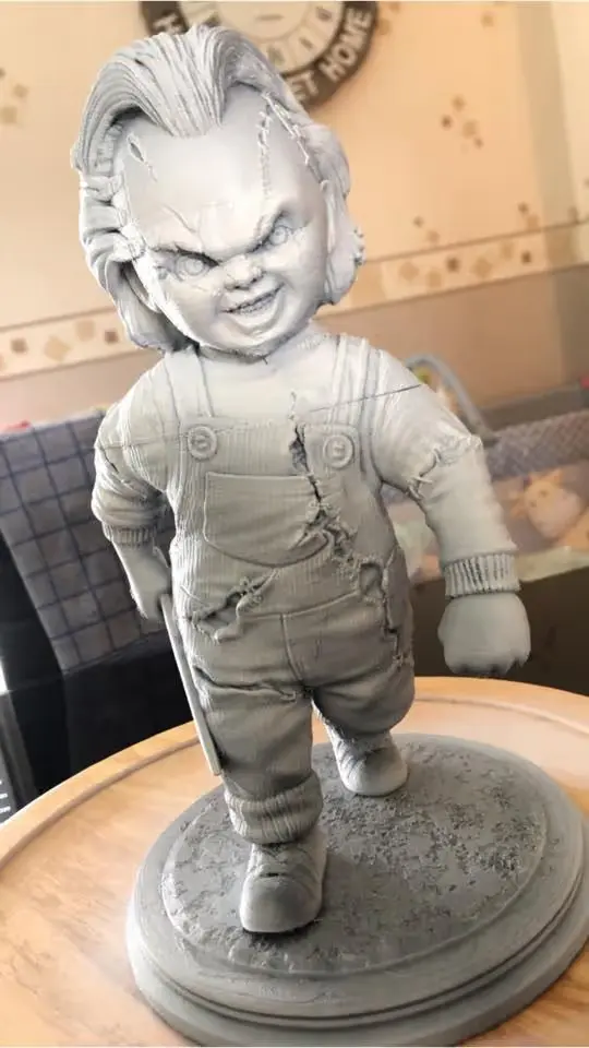 Chucky Child's Play Archivo STL OBJ para Impresion 3D