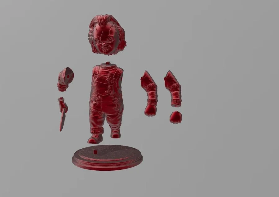 Chuky Archivo STL Impresión 3D