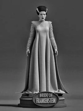 Classic Monsters Bride Of Frankenstein Archivo STL Impresión 3D