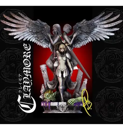 Claymore Clare Michelb Archivo Stl Para Impresión 3d