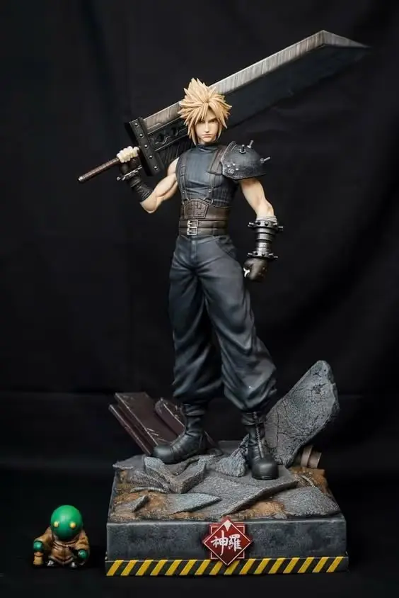 Cloud Final Fantasy Archivo Stl Para Impresion 3D
