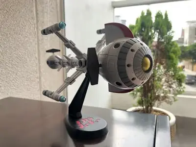 Comet Captain Future Archivo Stl Para Impresion 3D