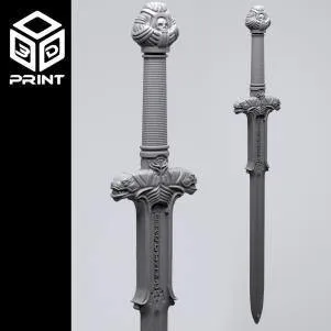 Conan Atlantean Sword Stl Archivo STL Impresión 3D