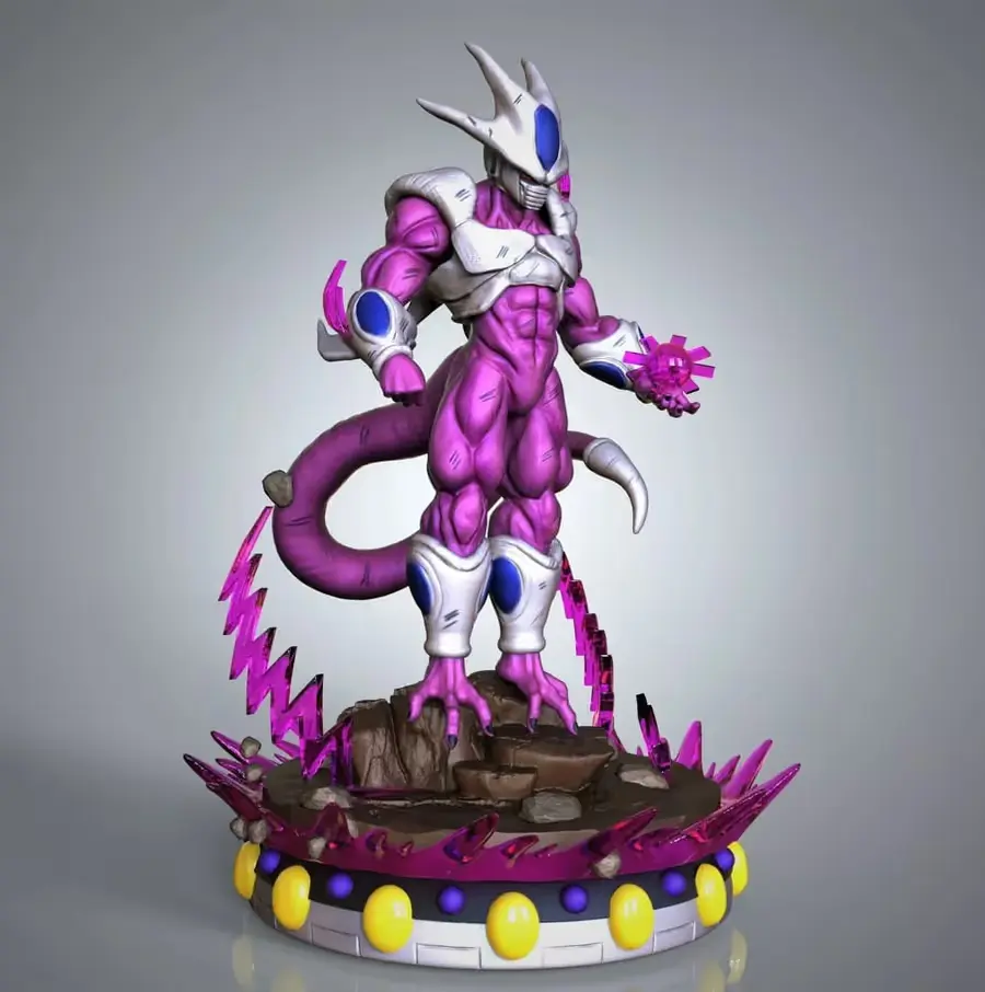 Cooler Dbz Archivo Stl Para Impresion 3D