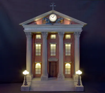 Courthouse Back to the Future Archivo STL Impresión 3D