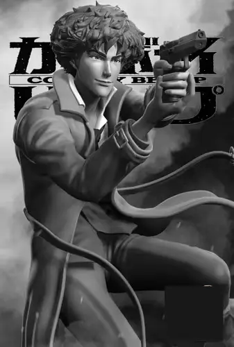 Cowboy Bebop Spike Nom Archivos Stl Para Impresión 3d