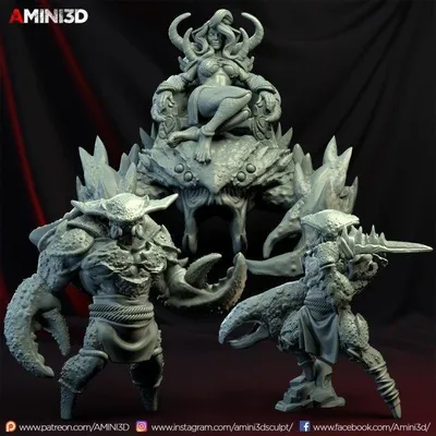 Crabfolk Archivo STL Impresión 3D