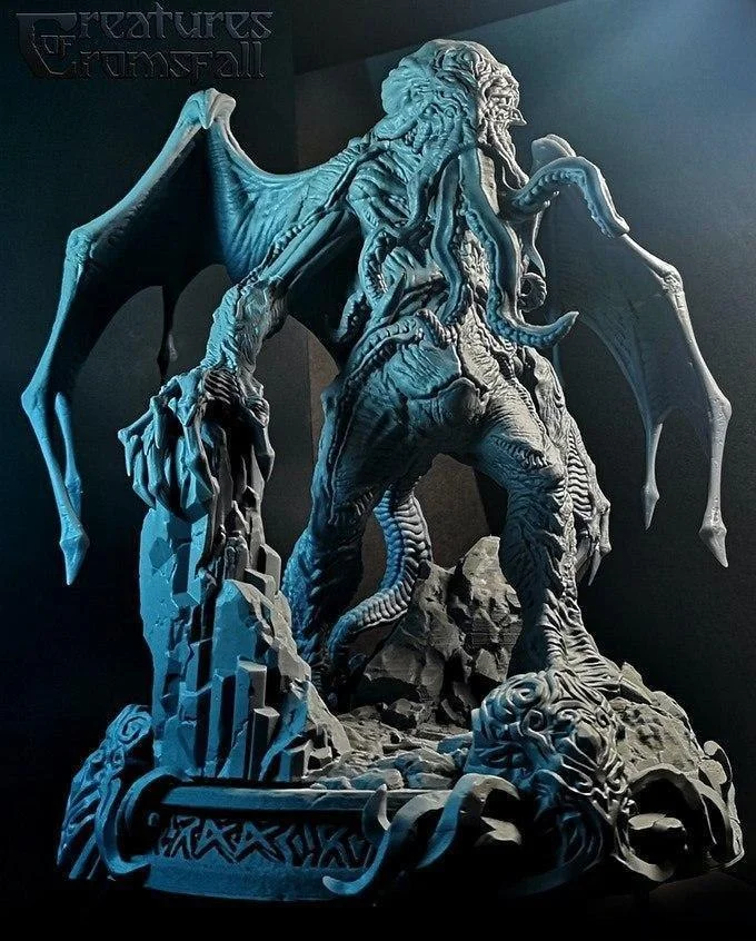 Cthulhu Archivo STL Impresión 3D