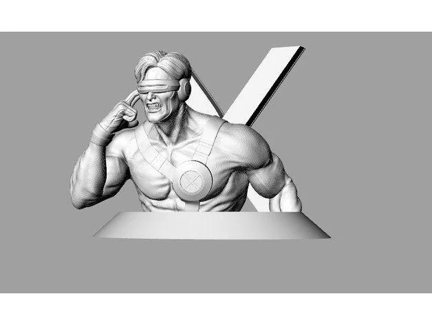 Cyclops Bust Archivo STL Impresión 3D