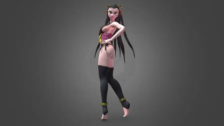 Daki Demon Slayer Anime Archivo STL para Impresion 3D