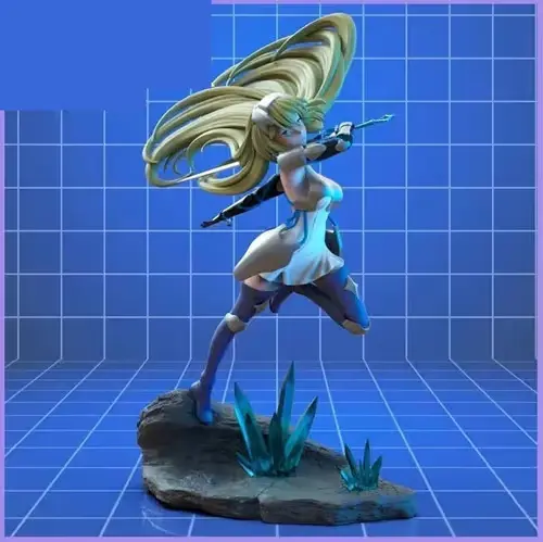 Danmachi Ais Wallenstein V1-2 Redb Archivos Stl Impresión 3d