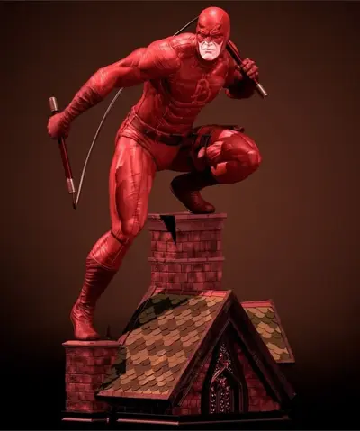Daredevil Demolidor Archivo Stl Para Impresion 3D