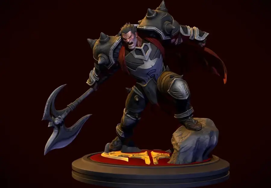 Darius Archivo Stl Para Impresion 3D