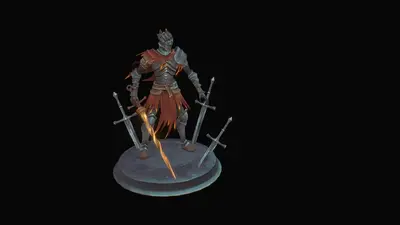 Dark Elves Drake Cavalry Archivo Stl Para Impresion 3D