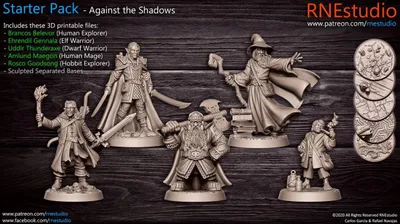 Dark Realms 2 Not Rivendell Archivo STL Impresión 3D