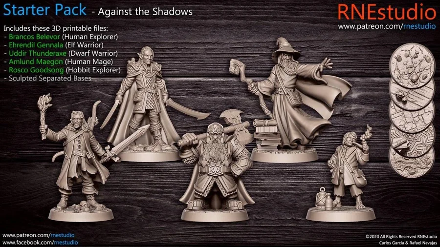 Dark Realms 2 Not Rivendell Archivo STL Impresión 3D