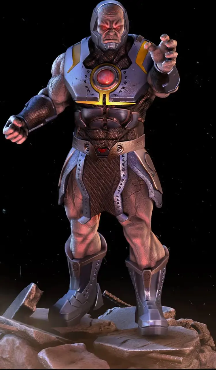 Darkseid Pose 2B Archivo Stl Para Impresion 3D