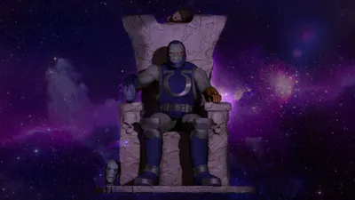 Darkseid Throne Archivo STL Impresión 3D