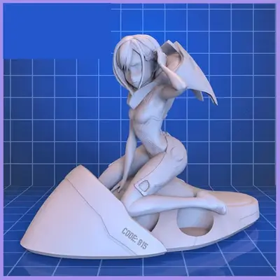 Darling In The Franxx Ichigo Archivos Stl Para Impresión 3d