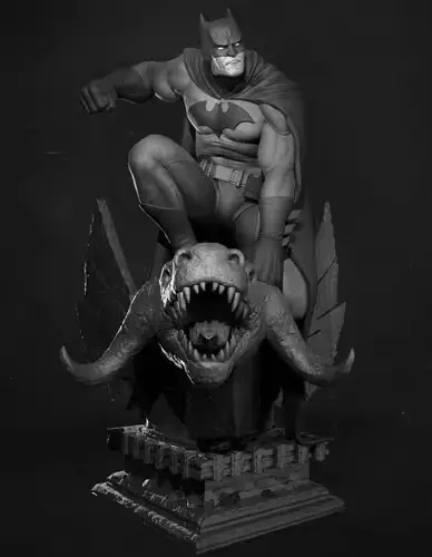 Dc Batman Gargoil Archivos Stl Para Impresión 3d