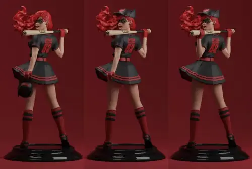 Dc Batwoman Dp Archivo Stl Para Impresión 3d