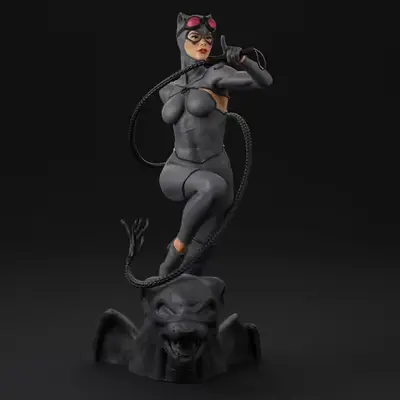 Dc Catwoman Dp Archivo Stl Para Impresión 3d