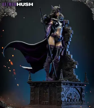 Dc Huntress Stl/obj Para Impresión 3d