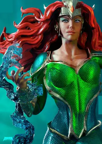 Dc Mera - Poptotem Stl Obj Impresión 3d