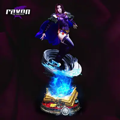 Dc Raven B3dserk Archivos Stl Impresion 3d