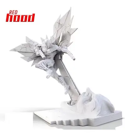 Dc Red Hood + Bust B3dserk Archivos Stl Impresión 3d