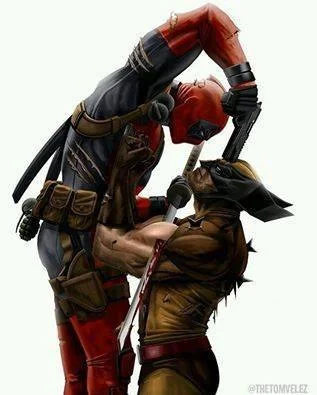 Deadpool vs Wolverine Archivo STL Impresión 3D