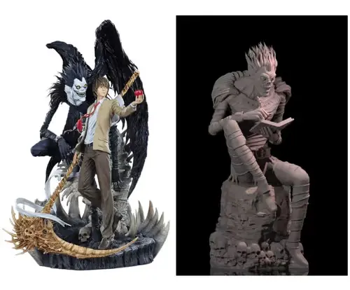 Death Note X 2 Archivo Stl Para Impresión 3d