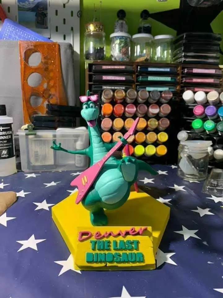 Denver The Last Dinosaur Archivo Stl Obj Para Impresion 3D