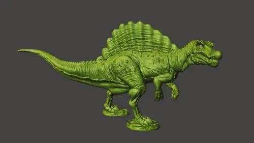 Diplodocus Spinosaur Tyrannosaurus  Stl Obj P Impresión 3d