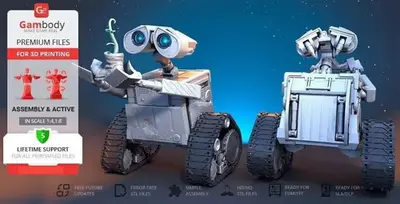 Disney Wall-e Gambody Archivos Stl Impresión 3d