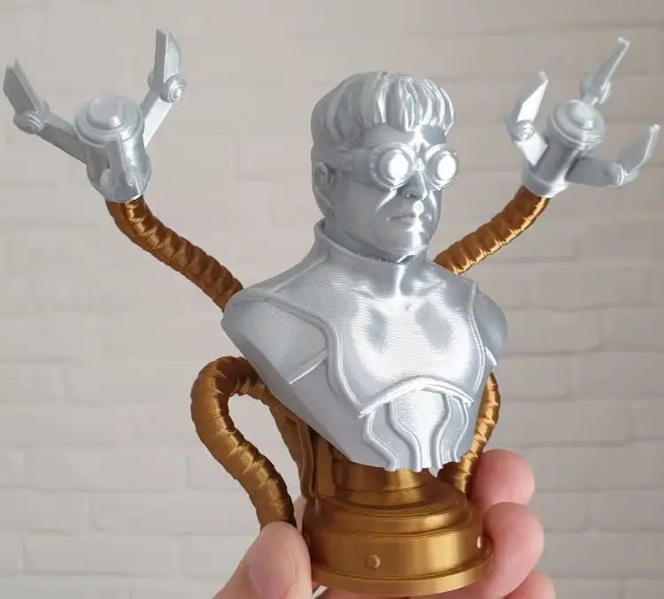 Doc Ock Busto Archivo Stl Para Impresion 3D